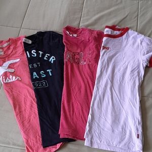Hollister lot  - 4 shirts